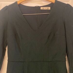 Boden midi dark green pencil dress, 2R